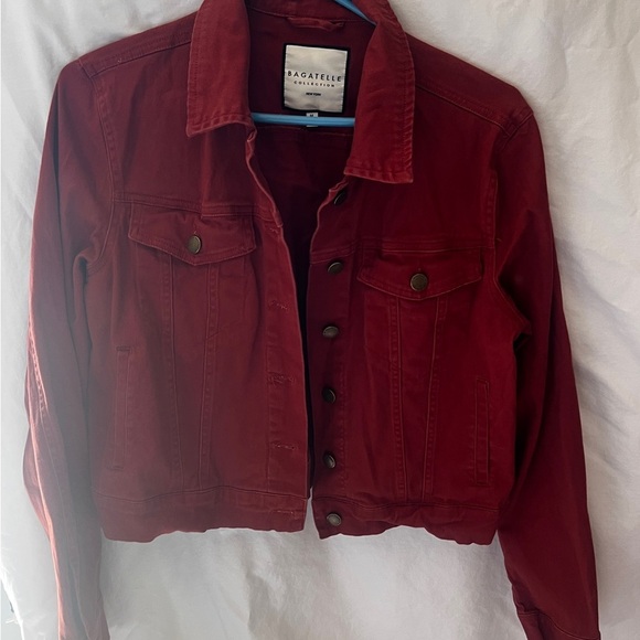 Bagatelle Collection Vibrant Red Jacket - Picture 7 of 11